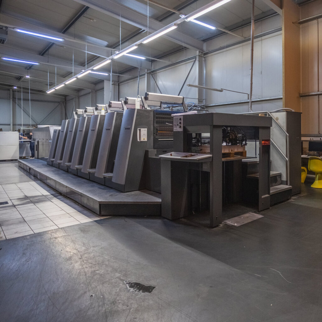 UV-Offset Druckmaschine
