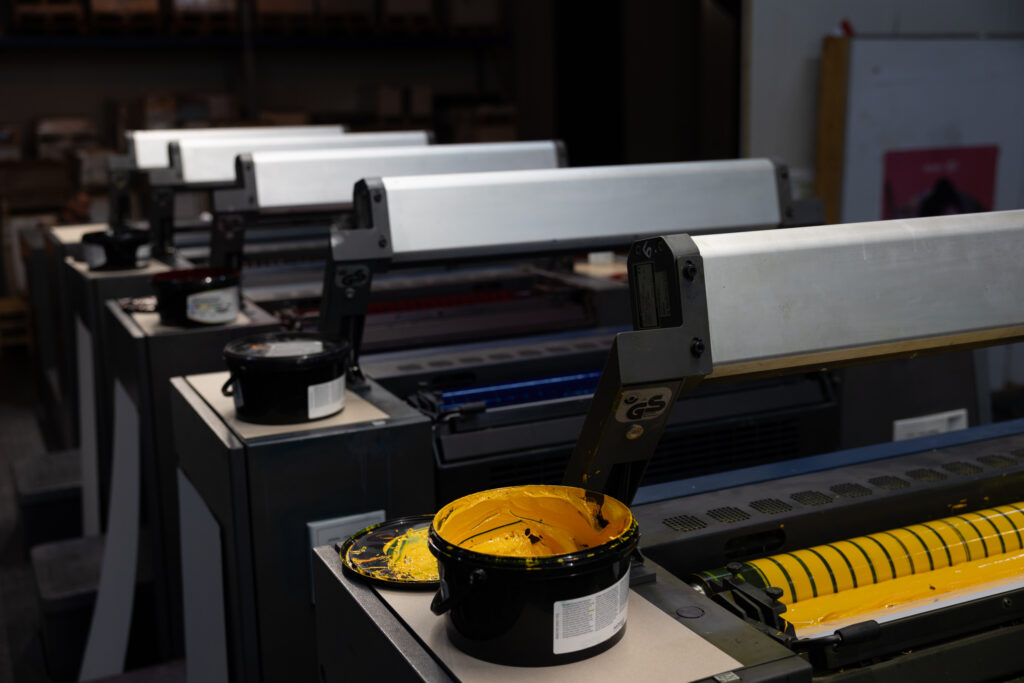 UV-Offset Druckfarbe